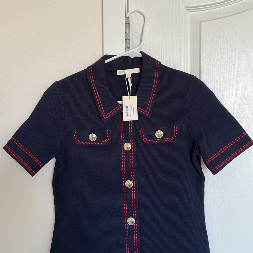 Sold - Maje Marine Dress